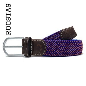 New Roostas woven elastic stretch belt
